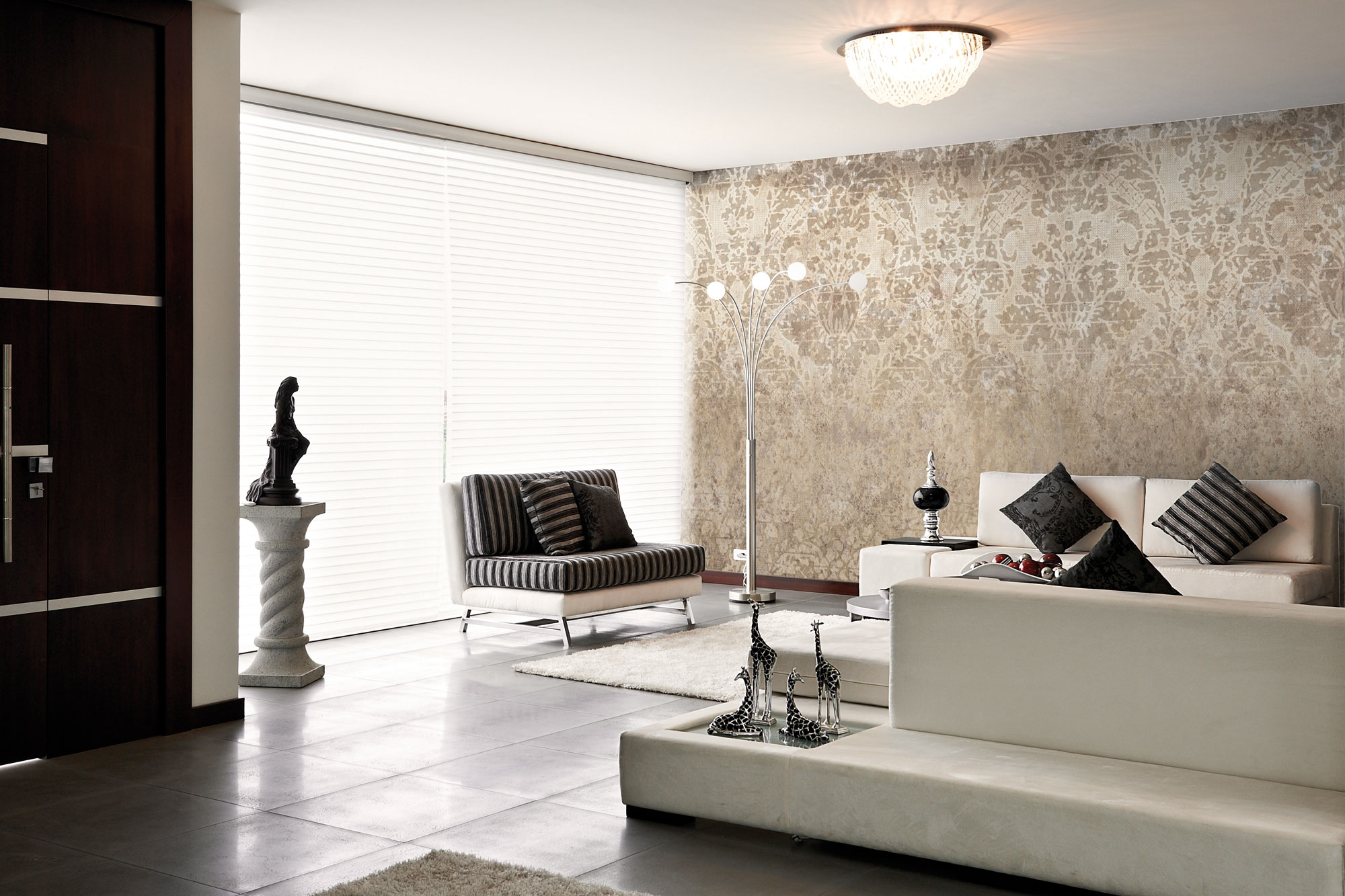 Tapet macrame, walnut, tecnografica 